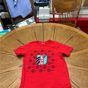 Nike KC Currnwt Red Tee with Logo